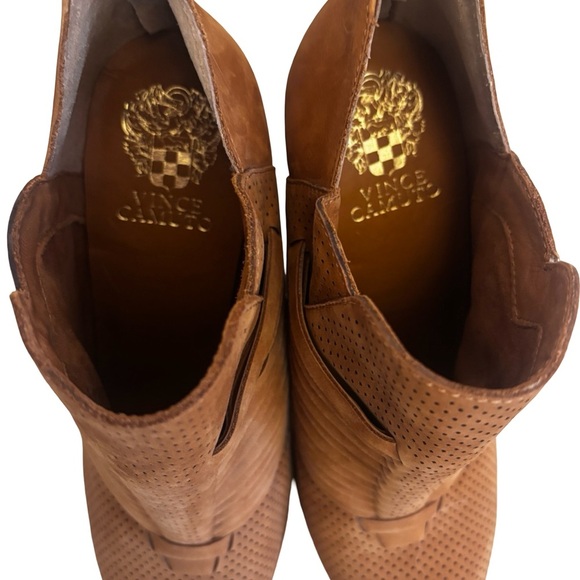 Vince Camuto Levana Tan Women's Ankle Boots Sz 10 - Picture 7 of 12